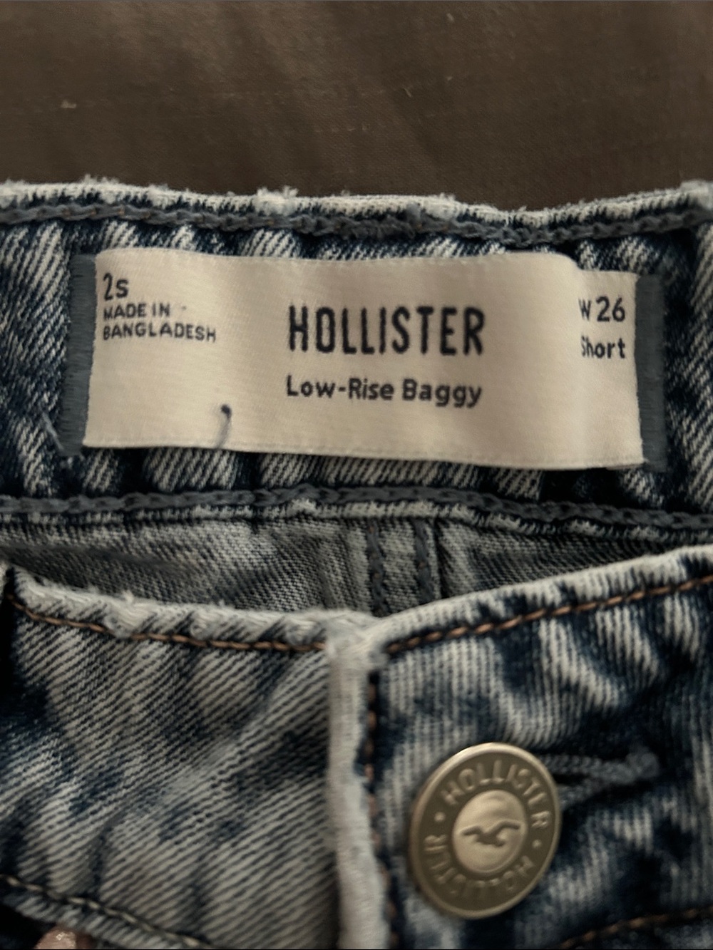 Hollister Jeans Lot of 3 Size 2 / 26 Short Low Rise Denim Women’s 28” Inseam - Picture 15 of 16